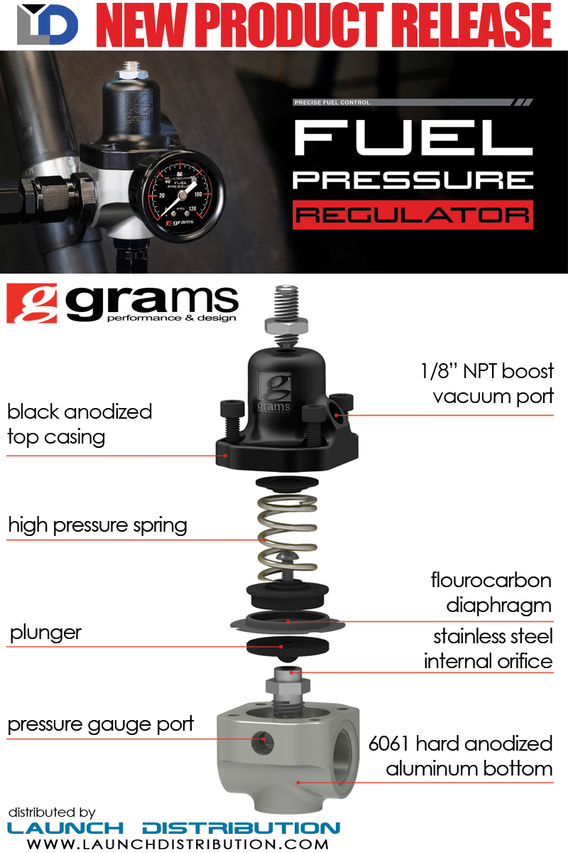 New Release: Grams by Skunk2 Fuel Pressure Regulator