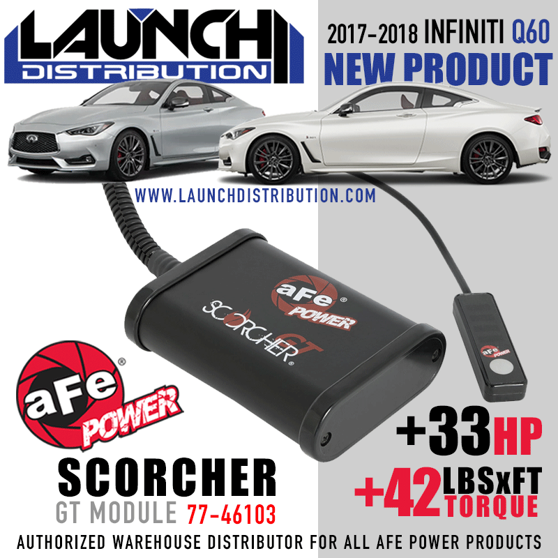 NEW PRODUCT: aFe Power Scorcher GT Module for 2017 Infiniti Q60