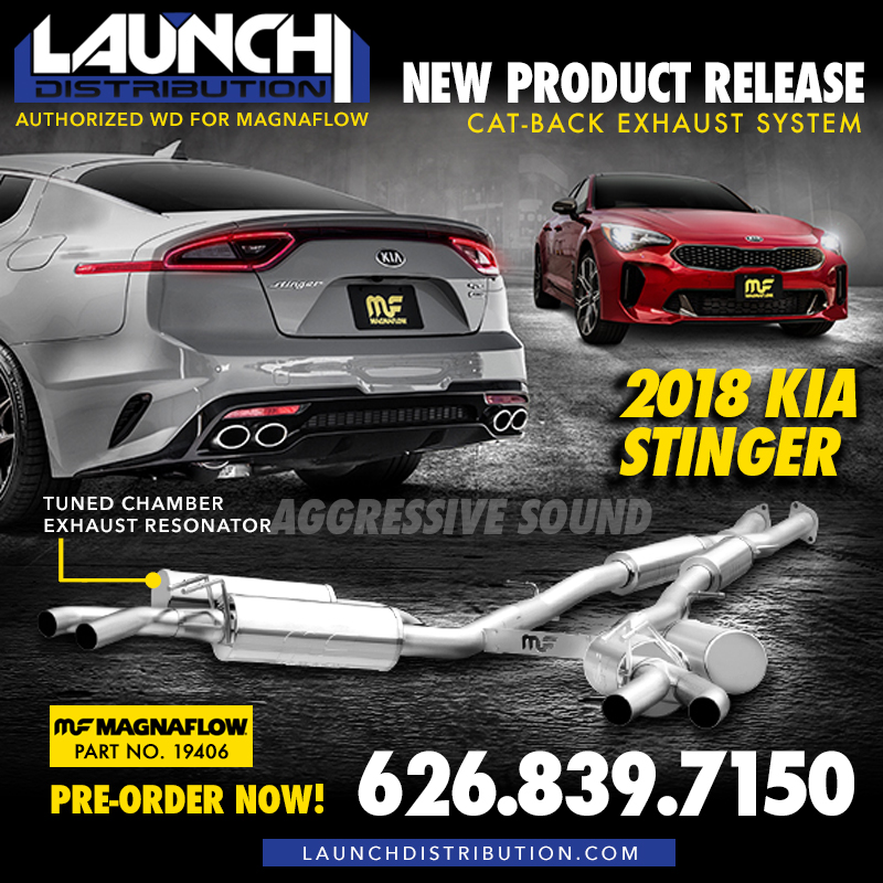 NEW PRODUCT: Magnaflow Cat-Back Exhaust for 2018 Kia Stinger