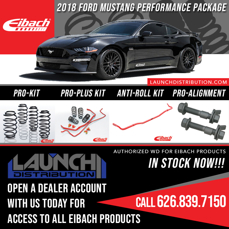 NOW IN STOCK: Eibach Performance Package for 2018 Mustang