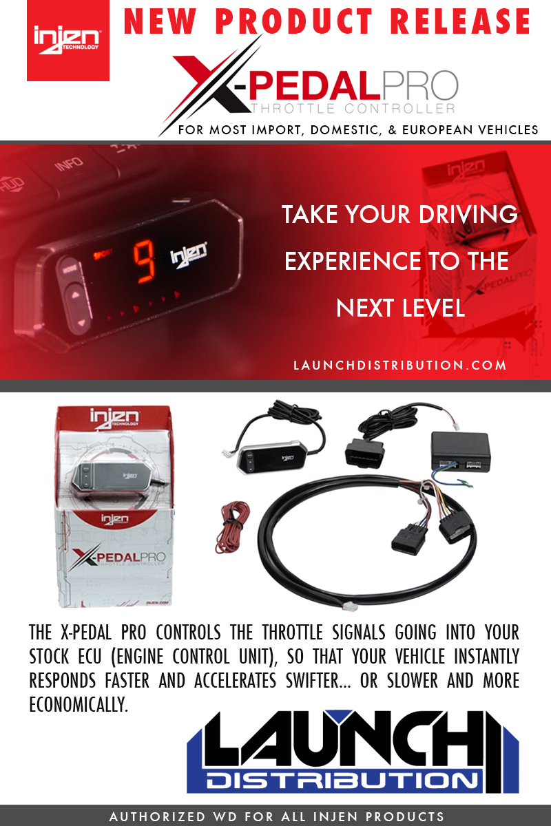 INJEN: New X-Pedal Pro Throttle Controller