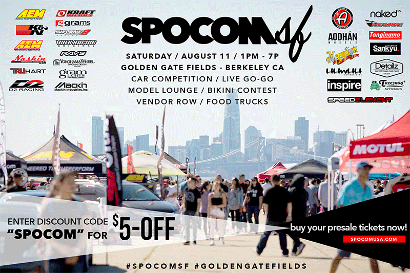 Get on the VIP List for SPOCOM SF August 11th