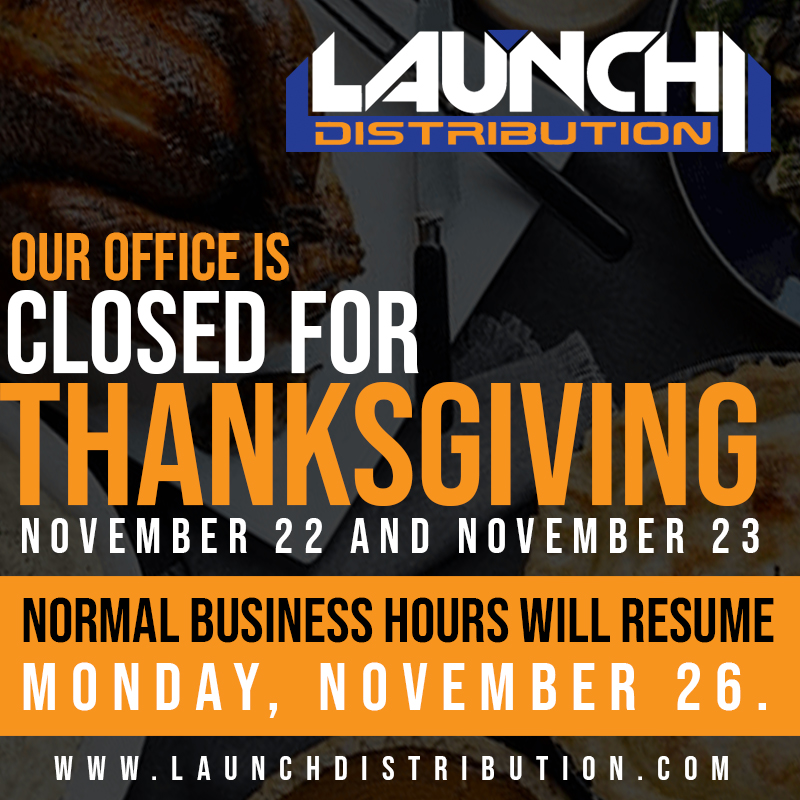 CLOSED for THANKSGIVING