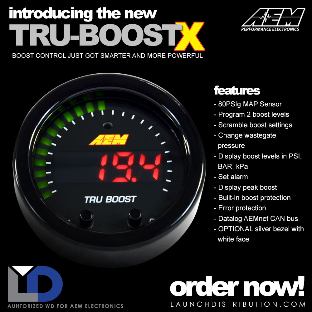 NEW PRODUCT: AEM Electronics Tru-BoostX