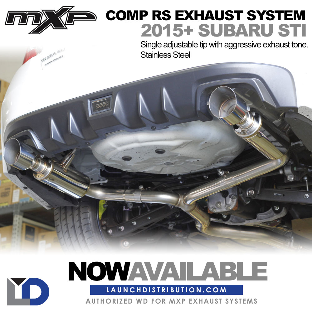 MXP Comp RS Exhaust system 2015-up Subaru Sti