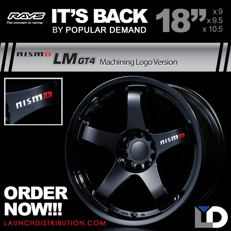 RAYS: Nismo LM GT4 Wheels
