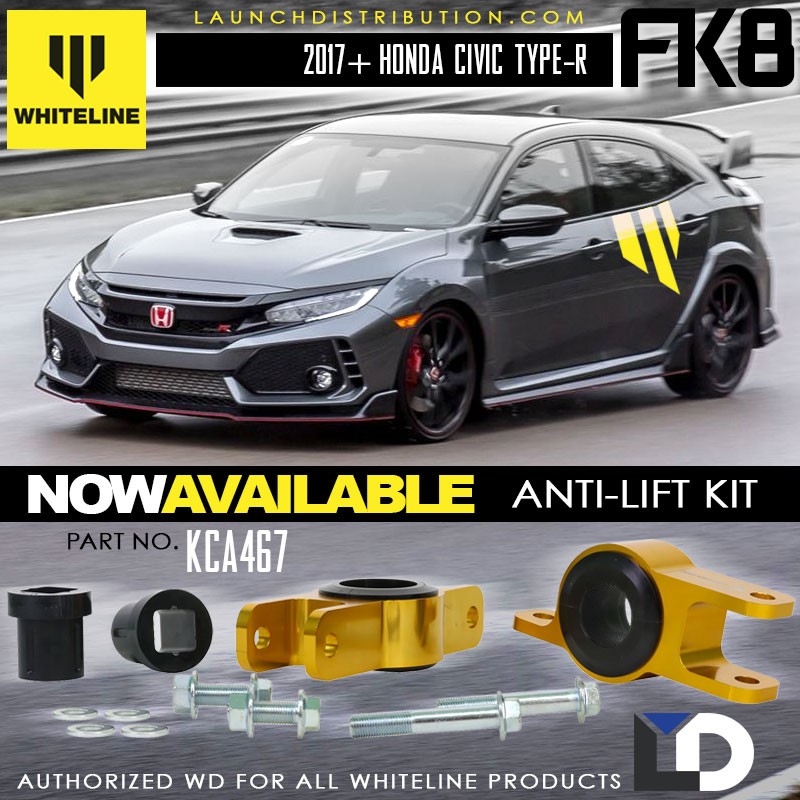 WHITELINE Anti-Lift Kit for the 2017 Honda Civic Type-R