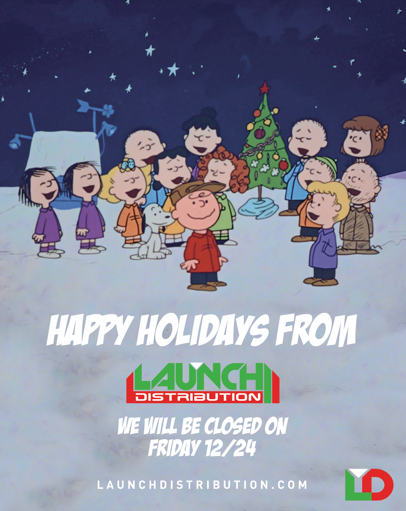 Happy Holidays from Launch Distribution